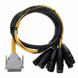 Warcbl Permier 10' DB25-XLR-M