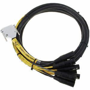 Warcbl Premier 6' DB25-XLR-M