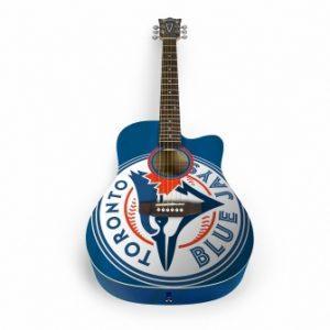Woodrow Toronto Blue Jays Acoustic Guitar