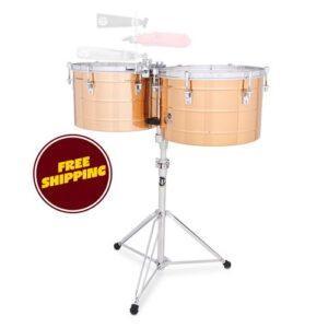 LP LP258-BZ 15“ And 16” Tito Puente Thunder Timbales - Bronze