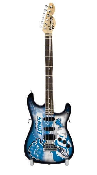 Detroit Lions 10“ Collectible Mini Guitar