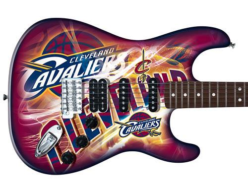 Cleveland Cavaliers Northender Guitar - Image 2