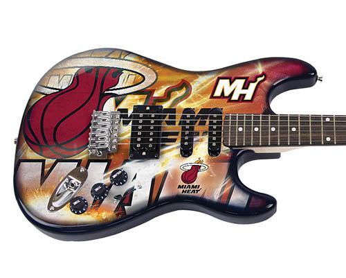 Miami Heat Northender Guitar - Image 2
