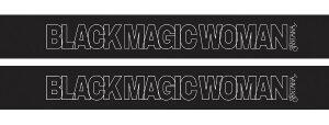 Santana 2 Pack Black Slap Band W/white Black Magic Woman Graphic