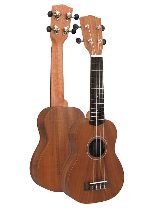 21“ Soprano Acacia Ukulele - Image 2