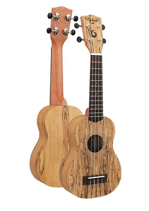 21“ Soprano Black-Line Maple Ukulele - Image 2