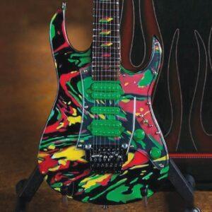 Steve Vai Signature Universe Swirl 7 String Miniature Guitar Replica Collectible