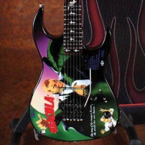 Kirk Hammett Signaturedracula Miniature Guitar Replica Collectible