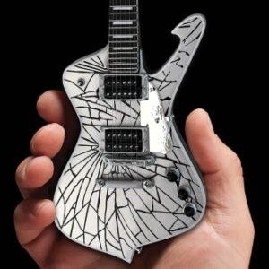 Officially Licensed Kiss Logo Paul Stanley Iceman Miniature Guitar International Ed