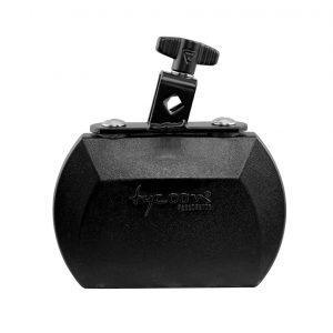 Small Beat Block With Mount Black Plastic