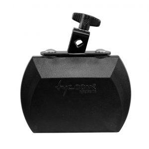 Medium Beat Block With Mount Black Plastic