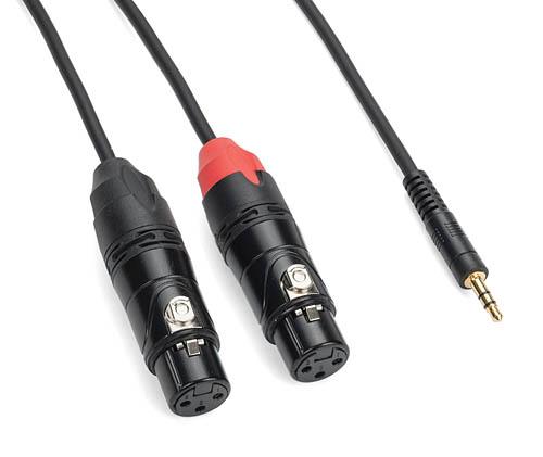 Tourtek Pro – 1/8″ TRS (Stereo) to Dual XLR (Female) Cable - Image 3