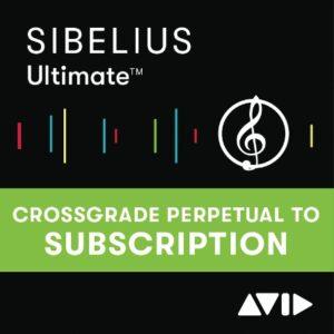 9938-30889-00 Sibelius Ultimate CROSSGRADE 2Y Subscription from Perpetual