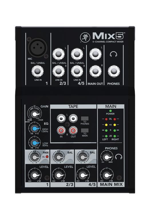 Mix5 5-Channel Compact Mixer - Image 2