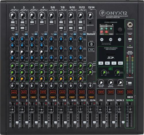 Onyx 12 12-Channel Premium Analog USB Mixer - Image 4