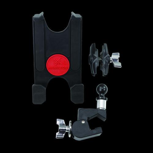 Dual Adjust Tablet C Clamp Table Stand Mount - Image 4
