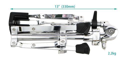 Flat Base Snare Stand Light Weight with Gearless Tilter - Image 3
