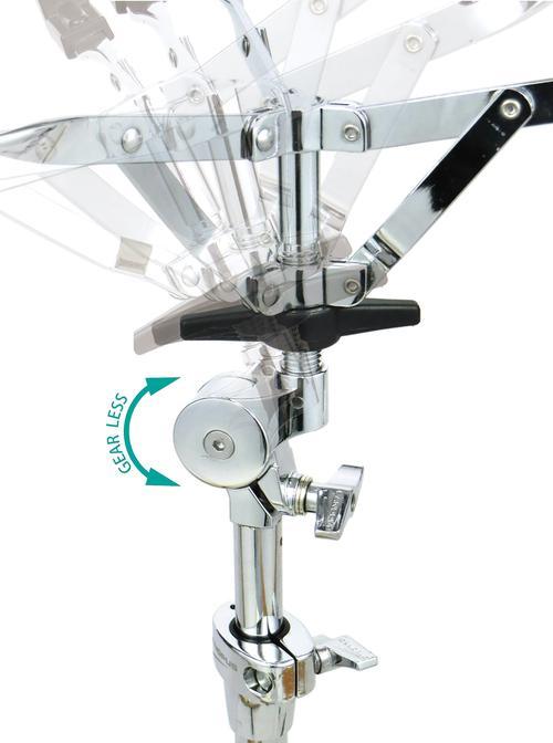 Flat Base Snare Stand Light Weight with Gearless Tilter - Image 4