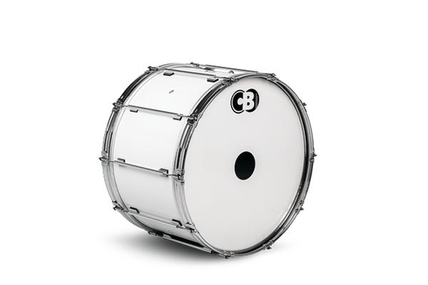 Tournament Series 24″ Marching Bass Drum 10 Lug with Strap and Mallet