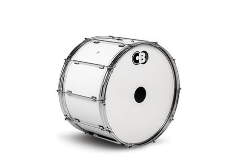 Tournament Series 24″ Marching Bass Drum 10 Lug with Strap and Mallet - Image 2