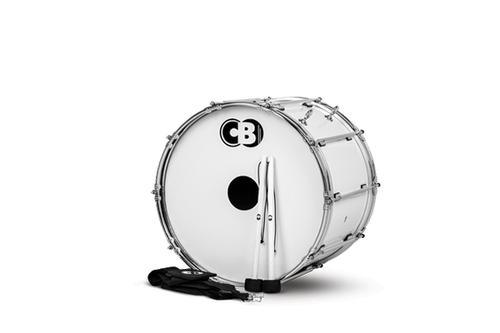 Tournament Series 20″ Marching Bass Drum with Strap and Mallet - Image 2