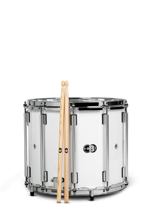 Tournament Series 14″ Marching Snare Drum with Sticks - Image 2