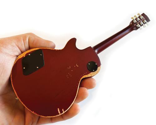 Billy F Gibbons Aged “Pearly Gates” Gibson Les Paul Mini Guitar Model - Image 4
