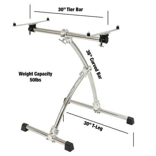 GKS-KT75 Single Tier Keyboard Stand - Image 4