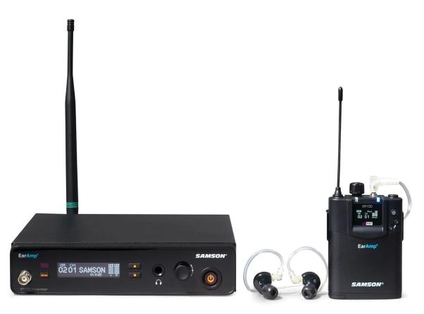 EarAmp In-Ear Wireless Monitoring System with Earphones (K Band)