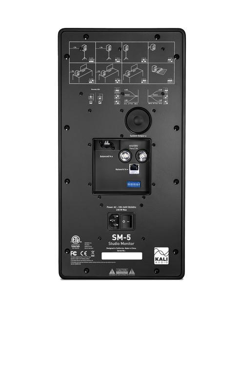 SM-5 5 Inch 3-Way Powered Studio Monitor with Network Control - Image 5