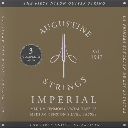 Imperial Red 3-Pack Medium Tension Nylon Guitar Strings - Image 2