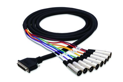 Balanced Snake, DB25 to XLR3M, 3 m - Image 2