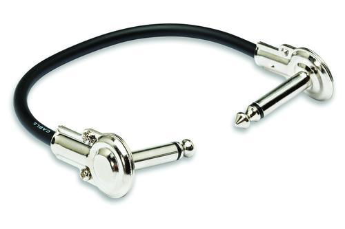 Guitar Patch Cable, Low-Profile Right-Angle to Same, 6 in., 6 Pc - Image 2