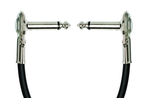 Guitar Patch Cable, Low-Profile Right-Angle to Same, 6 in., 6 Pc - Image 3