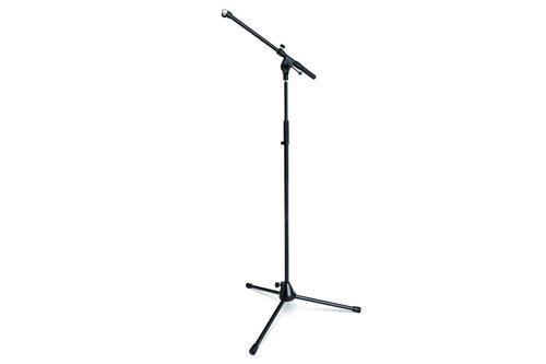 Microphone Stand, Tripod Base, Black - Image 2