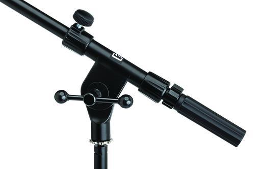 Microphone Stand, Tripod Base, Black - Image 3