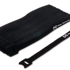Cable Tie, Hook & Loop 0.5 in. x 8 in., 50 Pc