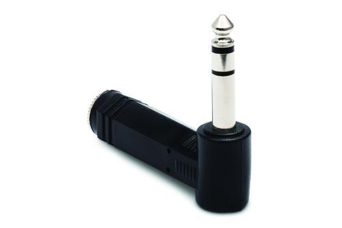 Right-Angle Adapter, 1/4 in. TRS to Same - Image 2