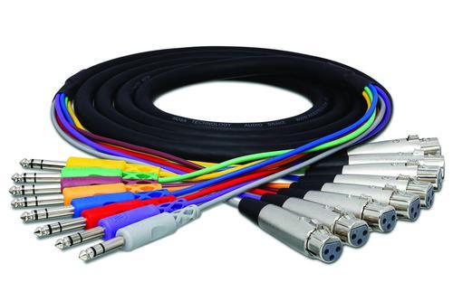 Balanced Snake, XLR3F to 1/4 in. TRS, 3 m - Image 2