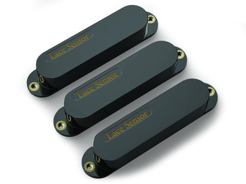 Lace Sensor – Gold 3-Pack S/S/S – Black Covers - Image 2