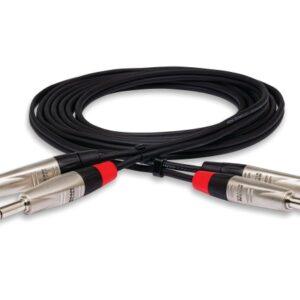 Pro Stereo Interconnect, Dual REAN 1/4 in. TRS to Same, 10 ft.