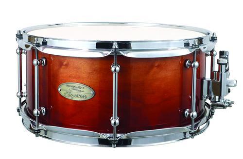 Session Superior 6.5x14 Snare Drum – Russet Brown Fade Lacquer - Image 2