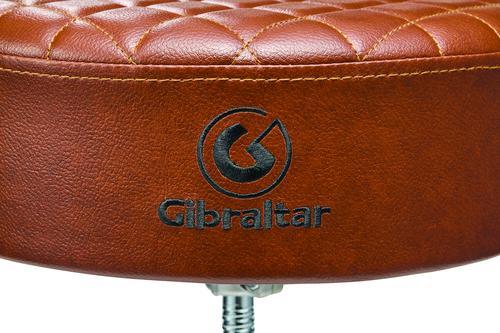 Gibraltar 9808 15″ Stitched Round Throne, Chestnut - Image 5