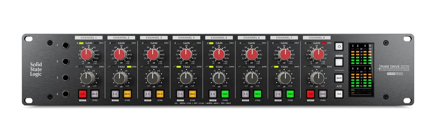 Solid State Logic Pure Drive Octo Preamp Module