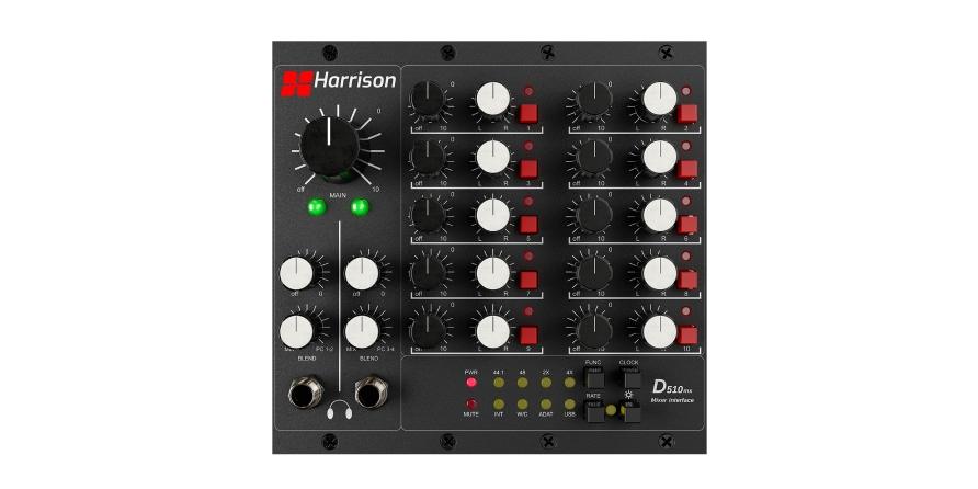Harrison Audio D510mx Mixed I/O Interface