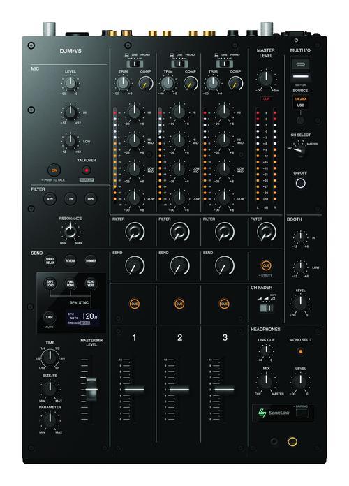 Alphatheta DJM-V5 3-Channel DJ Mixer - Image 3