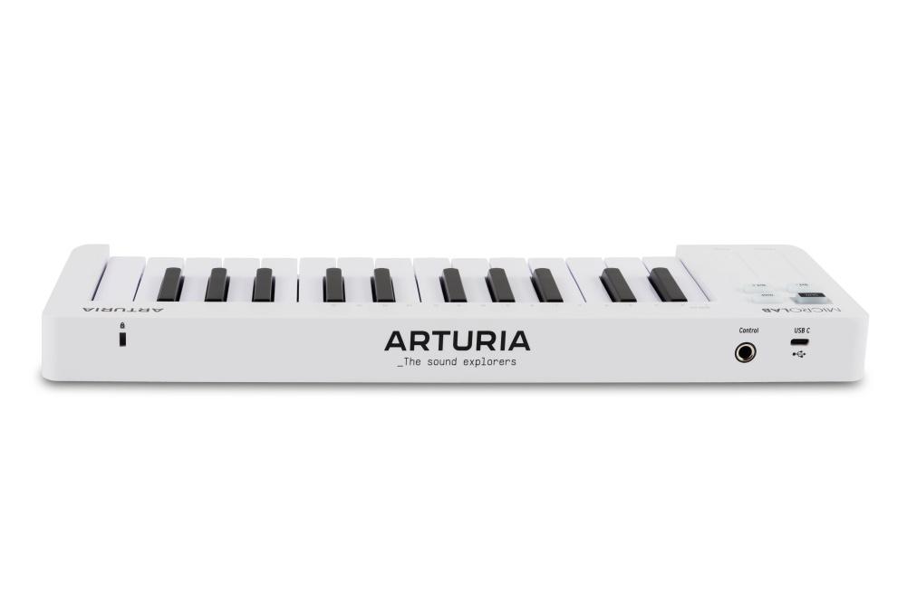 Arturia Microlab Mk3 25-Key USB MIDI Controller – White - Image 6