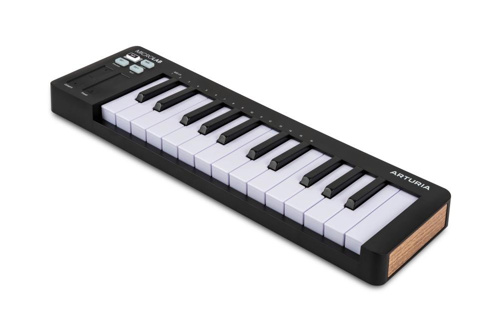 Arturia Microlab Mk3 25-Key USB MIDI Controller – Black - Image 3