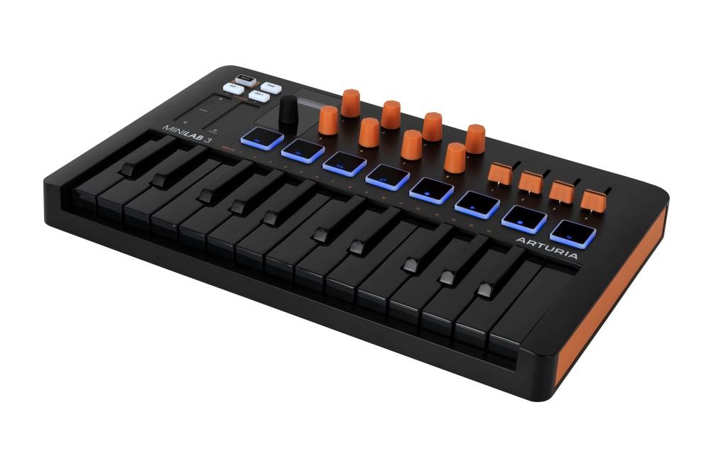 Arturia MiniLab 3 25-Key USB MIDI Controller – Orange Limited Edition - Image 3