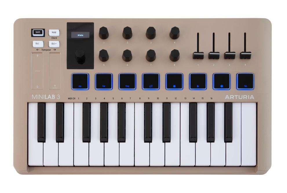 Arturia Minilab 3 25-key Usb Midi Controller - Champagne Limited Edition - Image 4
